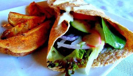 Wrap shawarma ou méditerranéen
