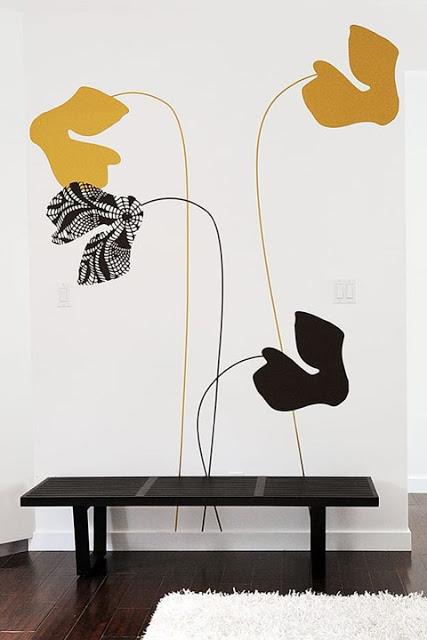 Une touche florale moderne et minimaliste pour sublimer ses murs Une touche florale moderne et minimaliste pour sublimer ses murs