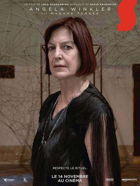 Nouvelles affiches personnages VF pour Suspiria de Luca Guadagnino