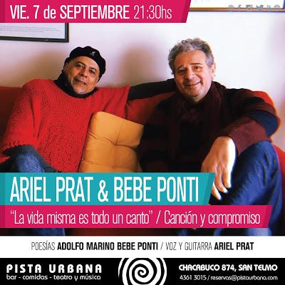 Ariel Prat à La Pista Urbana ce soir [à l'affiche]