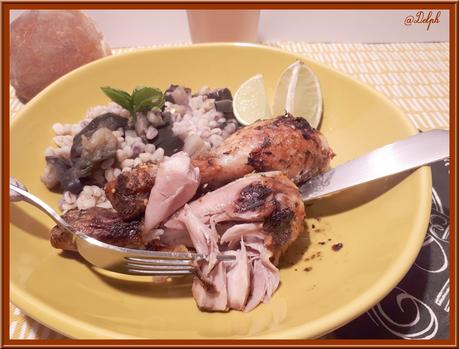 Pilons de poulet marinés curcuma citron vert Pilons de poulet marinés curcuma citron vert