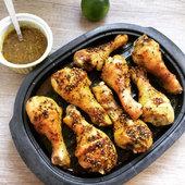 Pilons de poulet marinés curcuma citron vert Pilons de poulet marinés curcuma citron vert - Les recettes de Mumu