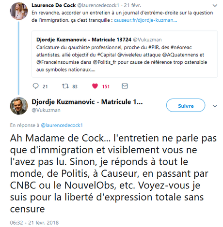 Bientôt une fusion de @FranceInsoumise et @_LesPatriotes ? #RougesBruns #NoBorders Bientôt une fusion de @FranceInsoumise et @_LesPatriotes ? #RougesBruns #NoBorders