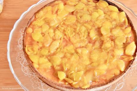 Tarte aux mirabelles et rhum