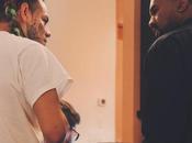 Kanye West était bien studio avec 6ix9ine week-end