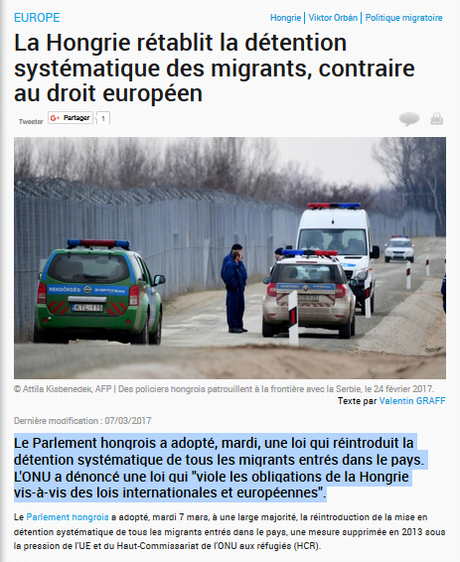 #Hongrie @nadine__morano #LR tombe à pieds joints dans la #fachosphère en soutenant #Orban
