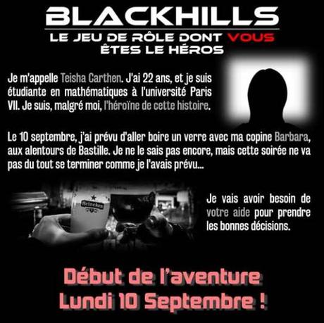BlackHills, le jeu de rôle interactif sur Facebook