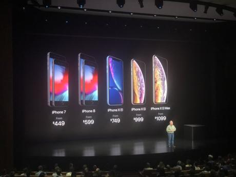 Apple dévoile ses nouveaux iPhone : l’iPhone Xs, Xs Max et Xr.