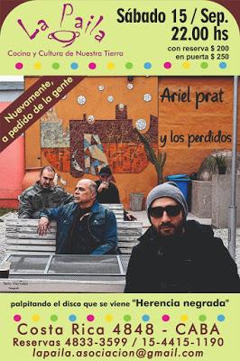 Ariel Prat présente son nouveau disque à La Paila [à l'affiche]