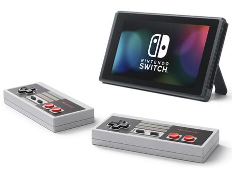 Nintendo propose des manettes NES pour la SWITCH