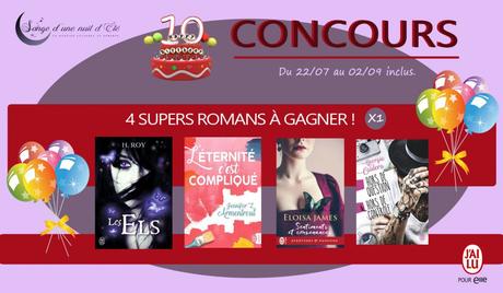 Résultats des concours « spécial 10 ans » de Songe d’une nuit d’été