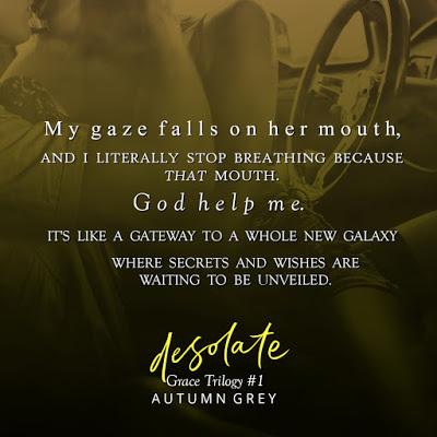 Cover reveal : Découvrez le résumé et la couverture de Desolate d'Autumn Grey