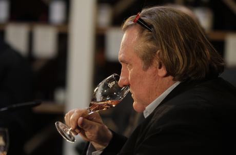 Gérard Depardieu, véritable amateur de vin
