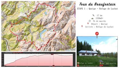 TREK - Tour du Beaufortain en 6 jours (110km/5800mD+)