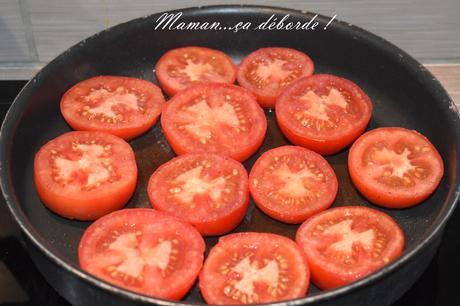 Tarte tatin à la tomate