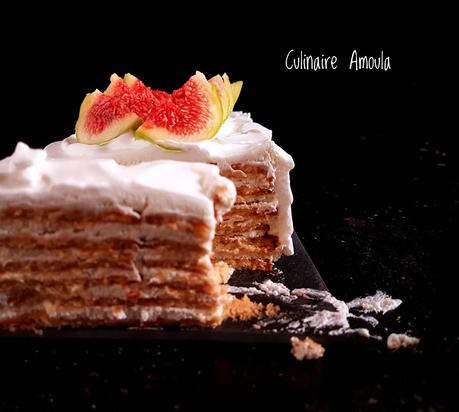 Gâteau express aux biscuits Gâteau express aux biscuits