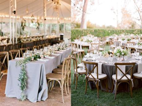 Thème de Mariage : La Couleur Gris à l’Honneur