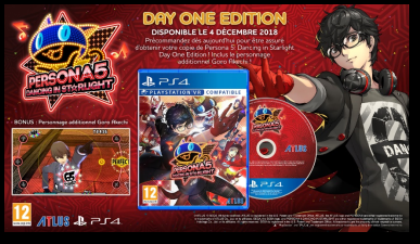 édition Day One de Persona 5 Dancing in Starlight