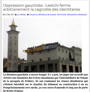 Quand #Leetchi soutient l’assassin de #ClementMéric … #antifa Quand #Leetchi soutient l’assassin de #ClementMéric … #antifa