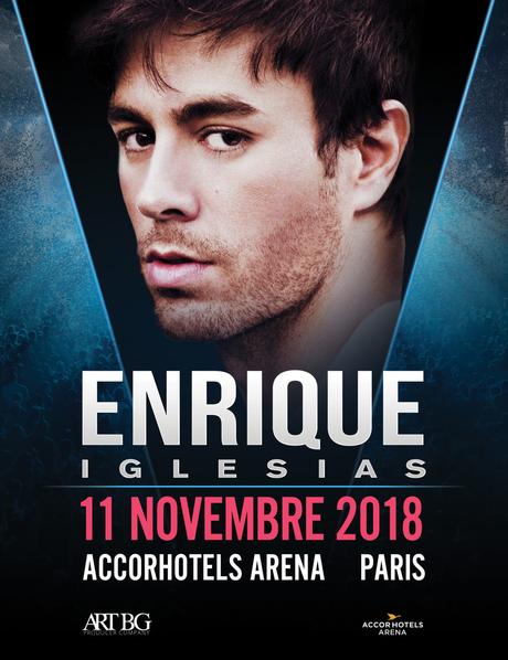 Jeu-Concours : Gagnez votre place pour le concert d’Enrique Iglesias à l’AccorHotels Arena à Paris