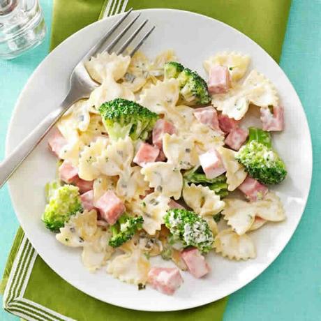 Pâte farfalle et jambon au cookeo Pâte farfalle et jambon au cookeo