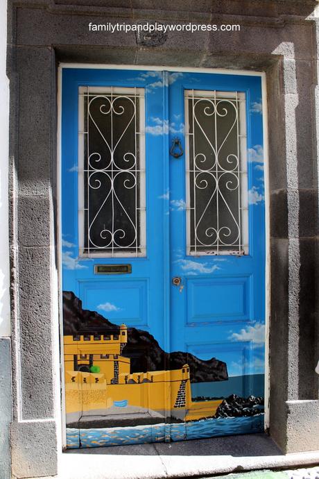 Madère Funchal street art vieille ville