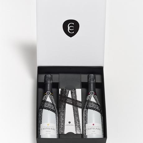 De nouvelles Nouvelles de Champagne CASTELNAU pour un coffret collector cycliste De nouvelles Nouvelles de Champagne CASTELNAU pour un coffret collector cycliste