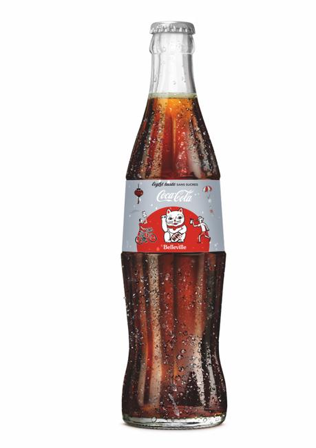 Coca Cola met les #QuartiersEnBouteilles
