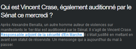 Vincent Crase, un admirateur du #nazisme, responsable de sécurité de #LREM, collaborateur de #Benalla et #Macron ? Naaaaan ! 🤮 #Acab