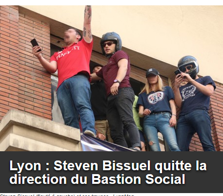 la verrue raciste du #BastionSocial de Lyon perd son chef