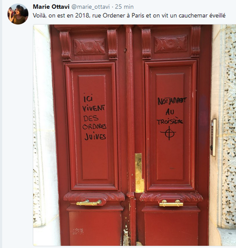 Rue Ordener, Paris #antisemitisme
