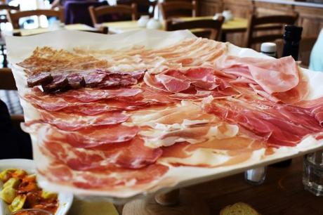 Restaurant La Salsamenteria Di Parma - Plateau de charcuterie