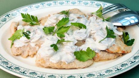 Escalopes à la crème