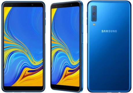 Samsung a dévoilé le Galaxy A7 (2018). Samsung a dévoilé le Galaxy A7 (2018).