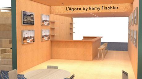 The Agora, un espace de co-working imaginé par Ramy Fischler pour le salon Maison&Objet