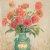 fin 1950, Pan Yuliang : Chrysanthèmes dans un vas vert, vendu 2,2 millions de $