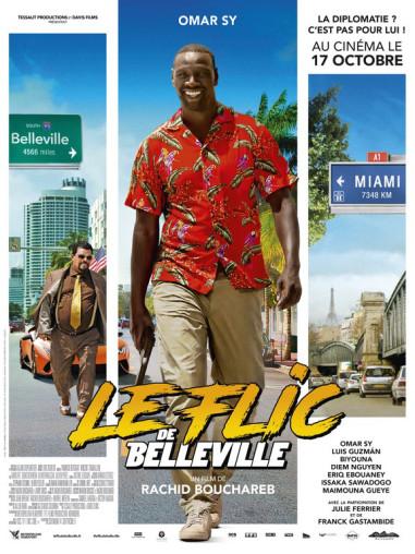 Le flic de Belleville,  l’affiche et un extrait du film de Rachid Bouchareb