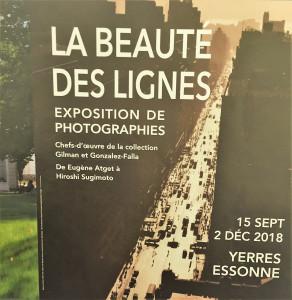 « La beauté des lignes » photographies -Propriété Caillebotte 15/09/2018 au 2/12/2018
