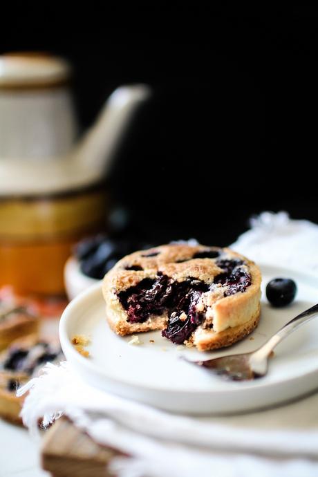 Tartelettes amandine aux myrtilles