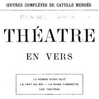 Le roi de Bavière inspira 'La part du Roi' la deuxième pièce de Catulle Mendès Le roi de Bavière inspira 'La part du Roi' la deuxième pièce de Catulle Mendès