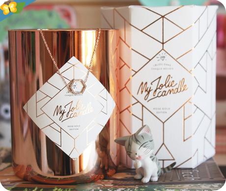 My Jolie Candle - Gold rose [code promo]