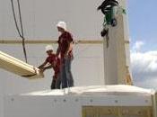 Ossature bois canicule