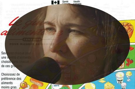 Le buffet: Salomé Leclerc et le respect du guide alimentaire canadien