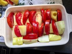 Lutsubo express – Pommes de terres et tomates au four à la sauge