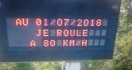 80 km/h : 65 vies humaines déjà sauvées ?