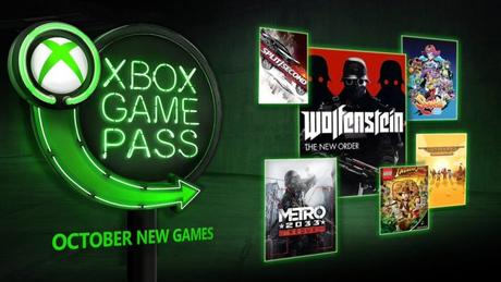 Games With Gold  & Xbox Game Pass – les jeux d’Octobre 2018