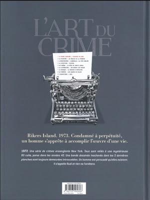 Série : L'art du CrimeTitre : Planches de sangAuteurs : M...