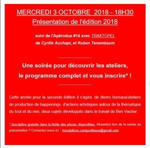 « Fondation du Doute »   à Blois  3 Octobre 2018