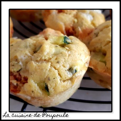 Muffins courgette chorizo mozzarella Muffins courgette chorizo mozzarella
