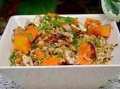 Salade d’automne quinoa, potimarron châtaignes